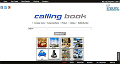 Desktop Screenshot of callingbook.com